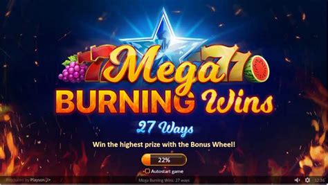Play Mega Burning Wins 27 Ways slot